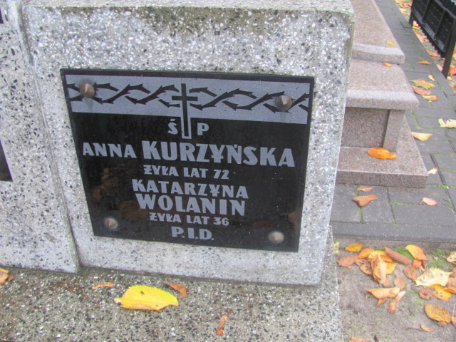 Katarzyna Wolanin  Biłgoraj - Grobonet - Wyszukiwarka osób pochowanych