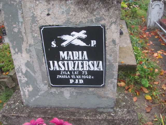 Maria Jastrzębska  Biłgoraj - Grobonet - Wyszukiwarka osób pochowanych