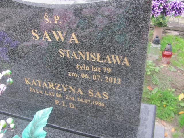 Katarzyna Sas  Biłgoraj - Grobonet - Wyszukiwarka osób pochowanych