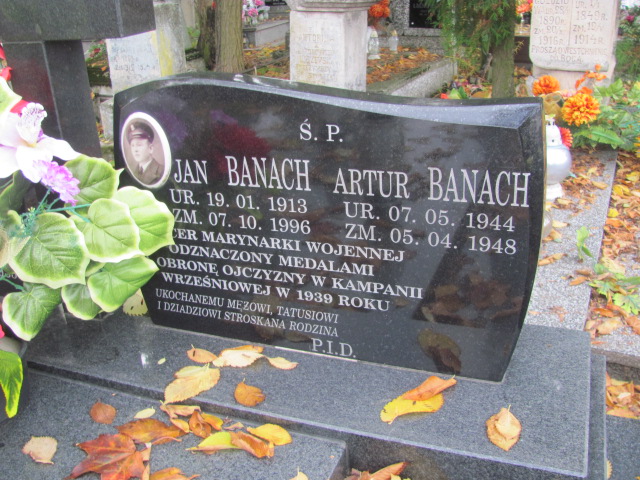 Artur Banach  1944 Biłgoraj - Grobonet - Wyszukiwarka osób pochowanych