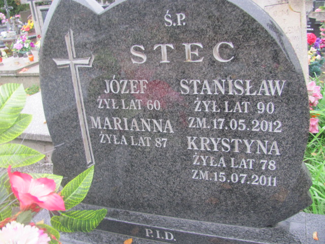 Stanisław Stec  Biłgoraj - Grobonet - Wyszukiwarka osób pochowanych
