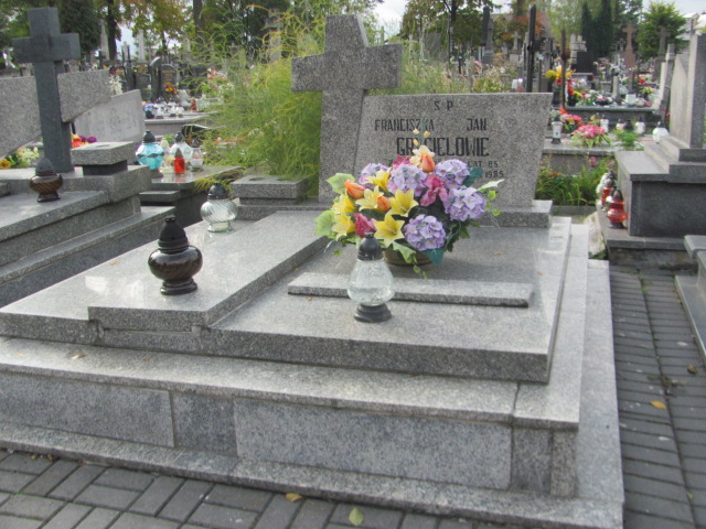 Grób Franciszka  Grygiel 