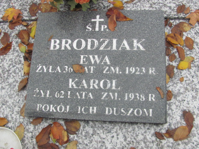 Ewa Brodziak  Biłgoraj - Grobonet - Wyszukiwarka osób pochowanych