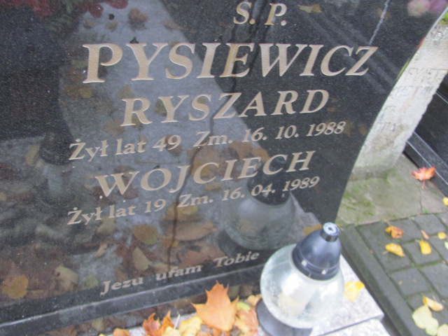 Wojciech Pysiewicz  Biłgoraj - Grobonet - Wyszukiwarka osób pochowanych