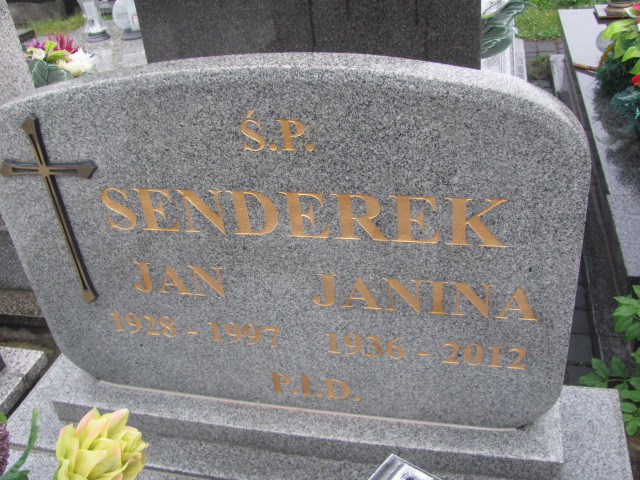 Jan Senderek  1927 Biłgoraj - Grobonet - Wyszukiwarka osób pochowanych