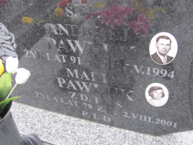 Andrzej Pawluk Biłgoraj - Grobonet - Wyszukiwarka osób pochowanych
