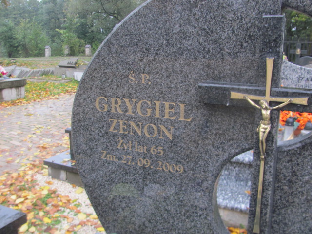 Zenon Grygiel 1944 Biłgoraj - Grobonet - Wyszukiwarka osób pochowanych