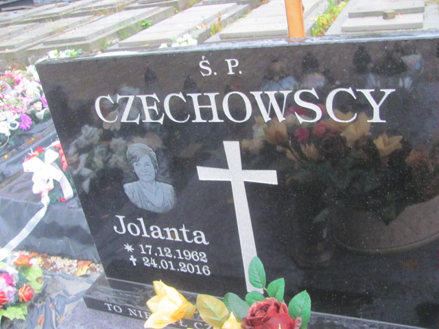 Jolanta Czechowska 1962 Biłgoraj - Grobonet - Wyszukiwarka osób pochowanych