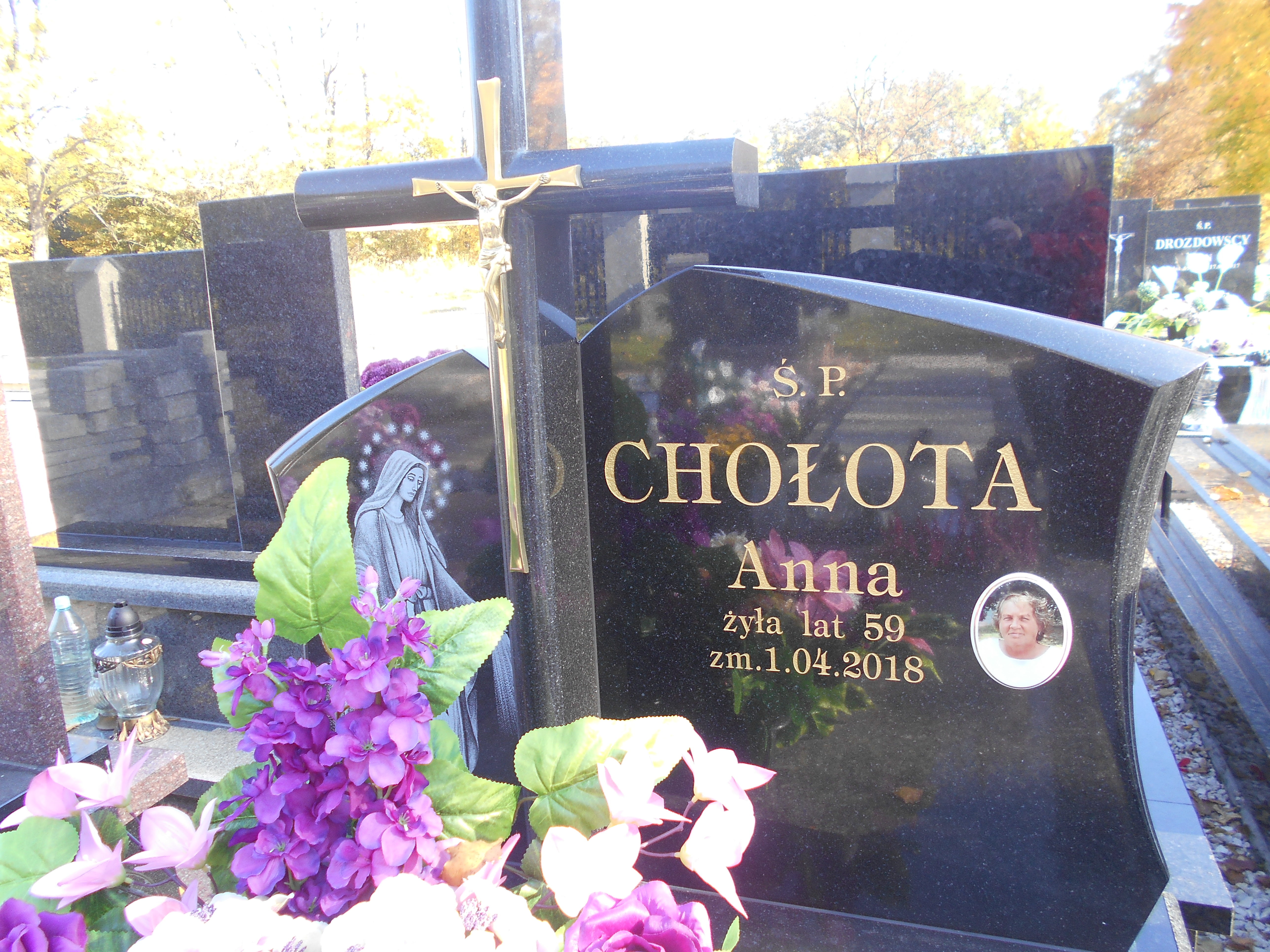 Anna Chołota 1958 Biłgoraj - Grobonet - Wyszukiwarka osób pochowanych