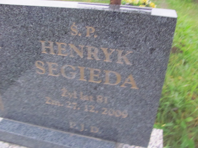 Henryk Segieda  1928 Biłgoraj - Grobonet - Wyszukiwarka osób pochowanych